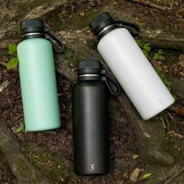 Lurch - “Outdoor” 1 L Granit Gri, Paslanmaz Çelik Termos - Çift Cidarlı, Sızdırmaz - 270982