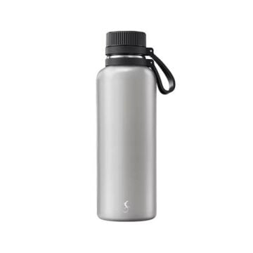 Lurch - “Outdoor” 1 L Granit Gri, Paslanmaz Çelik Termos - Çift Cidarlı, Sızdırmaz - 270982