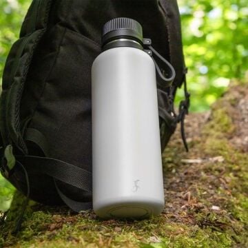 Lurch - “Outdoor” 1 L Granit Gri, Paslanmaz Çelik Termos - Çift Cidarlı, Sızdırmaz - 270982