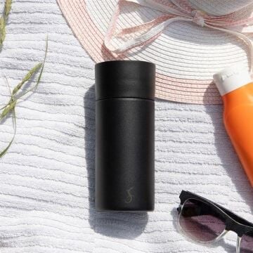 Lurch - 360° EDS Termos 300 ml Mat Siyah, Paslanmaz Çelik - Çift Cidarlı, Sızdırmaz - 270986