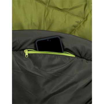 Vaude Sioux 400 II SYN -5 Sentetik Uyku Tulumu 45758 YEŞİL - Sağ