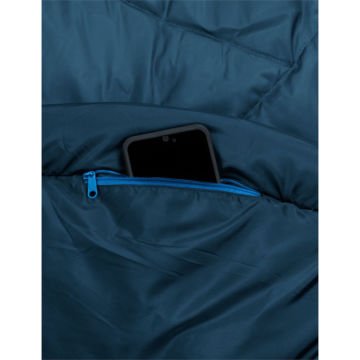 Vaude Sioux 400 II SYN -5 Sentetik Uyku Tulumu 45758 MAVİ - Sağ