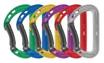 PETZL SPIRIT Alüminyum Karabina M061AB04 Karışık - 6lı Paket