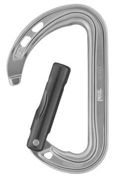 PETZL SPIRIT Alüminyum karabina M061AA00 Gri