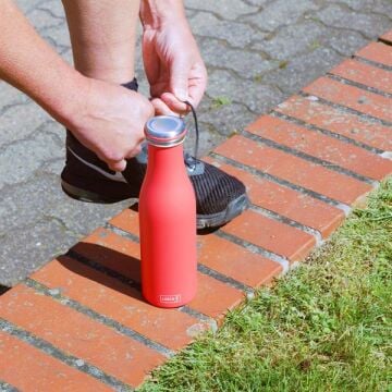 Lurch - 500 ml Mercan Pembe, Paslanmaz Çelik Termos - Çift Cidarlı, Sızdırmaz - 240934