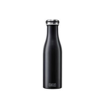 Lurch - 500 ml Mat Siyah, Paslanmaz Çelik Termos - Çift Cidarlı, Sızdırmaz - 240908