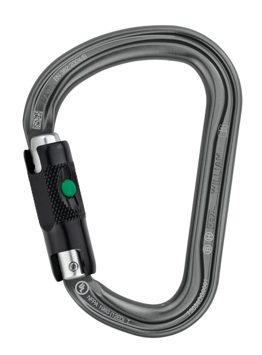 PETZL  William M36A SL Gray - Ball Lock