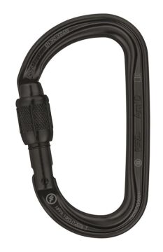 PETZL  Am'D Vidalı Karabin M34A SL SİYAH - SCREW-LOCK
