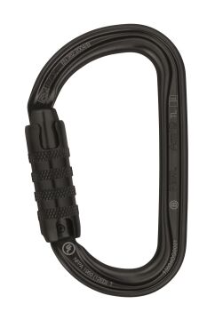PETZL Am'D Alüminyum Karabina M34A TL Black - Triact Lock