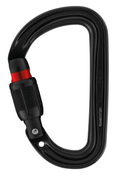 PETZL Sm'D Alüminyum Karabina M39A SLN SİYAH - Screw Lock