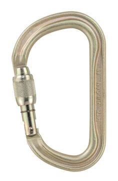 PETZL VULCAN Çelik Karabina M073AA00 Altın - Screw Lock