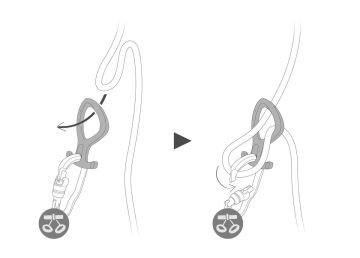 PETZL PIRANA CLUB Sekizli İniş Aleti D005BA00 SİYAH