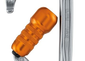 PETZL Bm'D Alüminyum Karabina M032AA00 Gri - Triact Lock