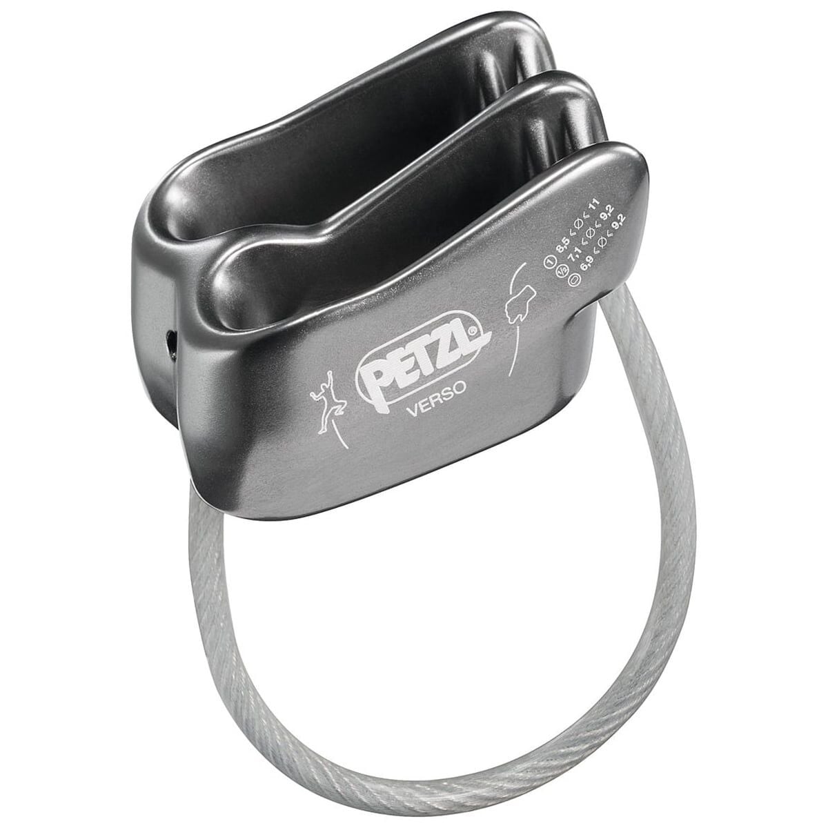 PETZL VERSO Emniyet Aleti D019AA00 GRİ