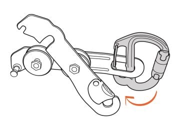 PETZL FREINO Z Alüminyum Karabina M042AA00