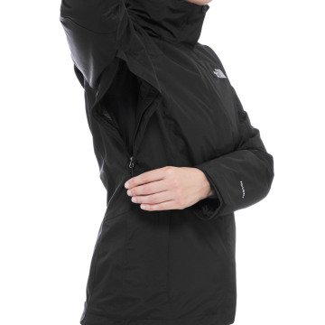 The North Face  W Evolution II Triclimate Siyah Kadın Mont