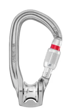PETZL ROLLCLIP Z Makaralı Karabina P75 SL Screw Lock