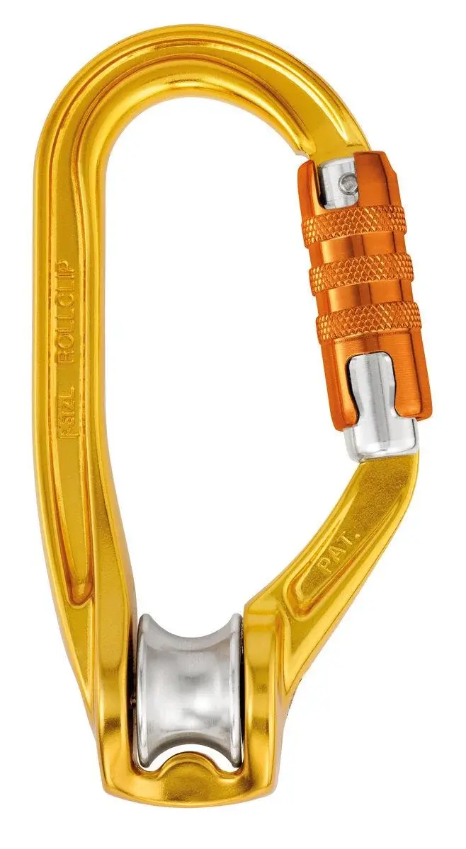 PETZL ROLLCLIP A Makaralı Karabina P74 TL Triact Lock