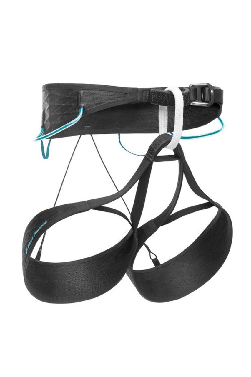 BLACK DIAMOND AIRNET HARNESS - WOMEN'S OUTDOOR EMNİYET KEMERİ Siyah-Mavi
