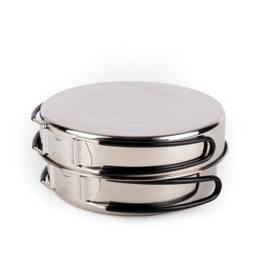 Evolite Evercamp 2-3 Kişilik Çelik Tencere Seti