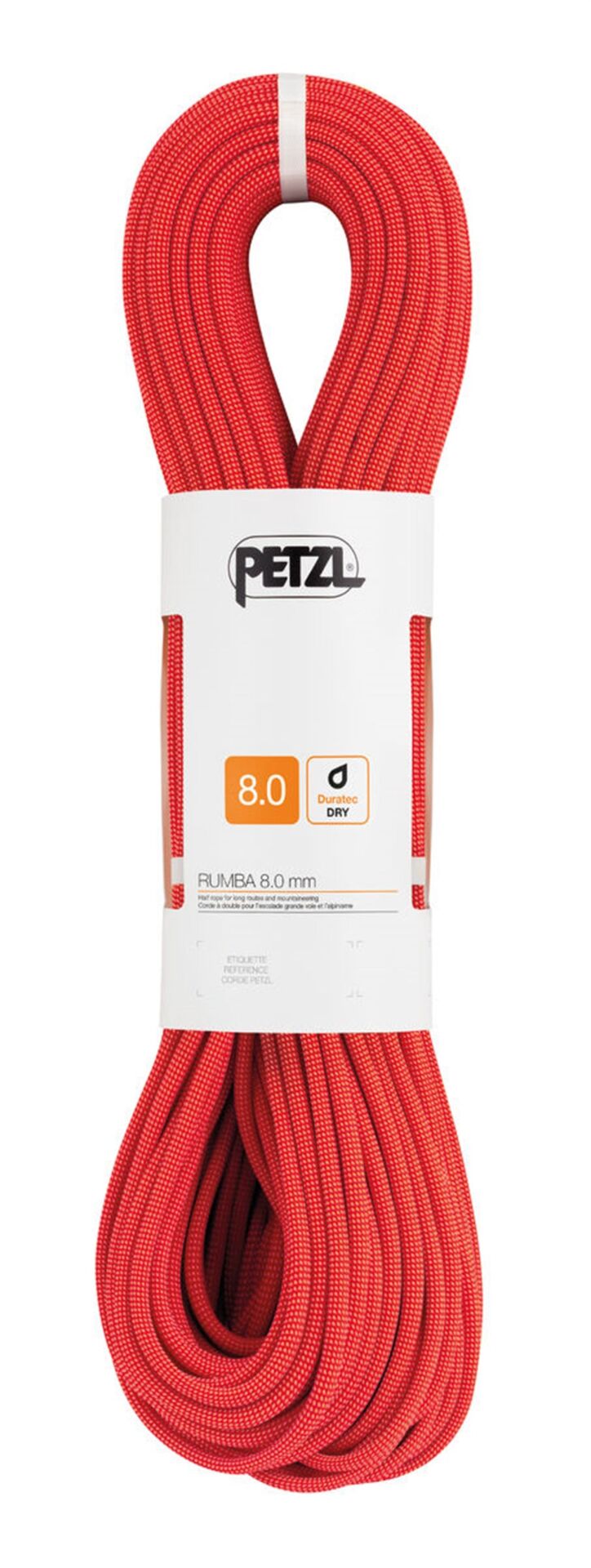 PETZL RUMBA 8 mm Dinamik İp  R21BB KIRMIZI - 60m