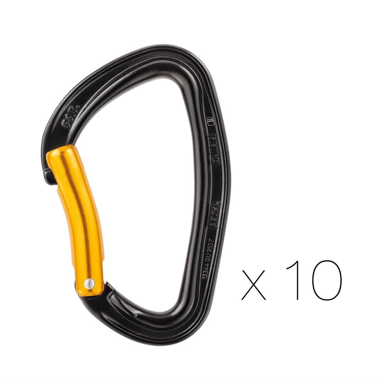 PETZL DJINN STEEL Çelik Karabina (10'lu paket) M60APS B