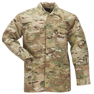RIPSTOP TDU L/S SHIRT MULTICAM