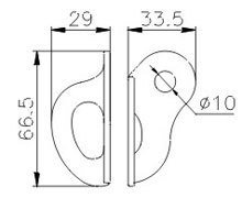 CT M10 BOLT KULAĞI