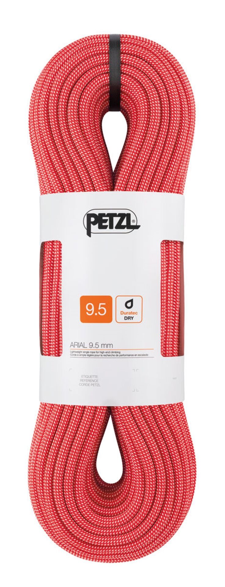 Petzl ARIAL® 9.5 mm Dinamik İp R34AC 9,5 - 70m - Kırmızı