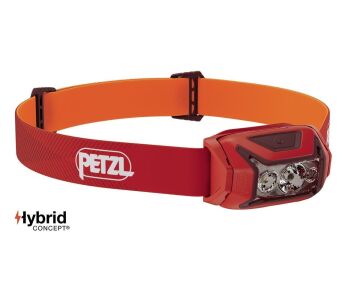 PETZL ACTIK Kafa Feneri (450 lümen)  E063AB00 KIRMIZI