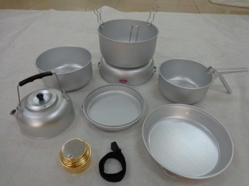 SQUARE A1010K ALKOL OCAĞI KAMP YEMEK SETİ