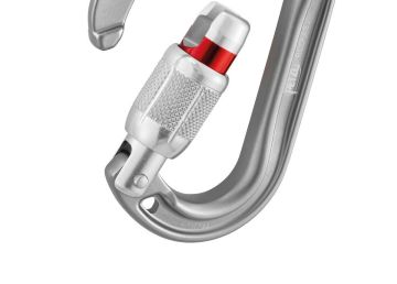 PETZL ROCHA Alüminyum Karabina M027AA00 GRİ