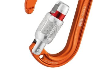 PETZL ROCHA Alüminyum Karabina M027AA00 TURUNCU