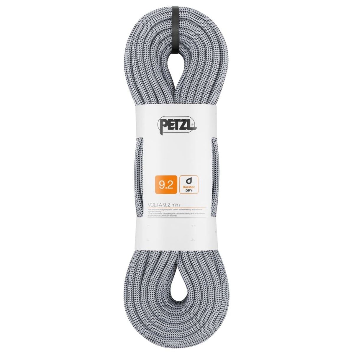 Petzl VOLTA® 9.2 mm Dinamik İp R35AO Gray - 80m - 9,2