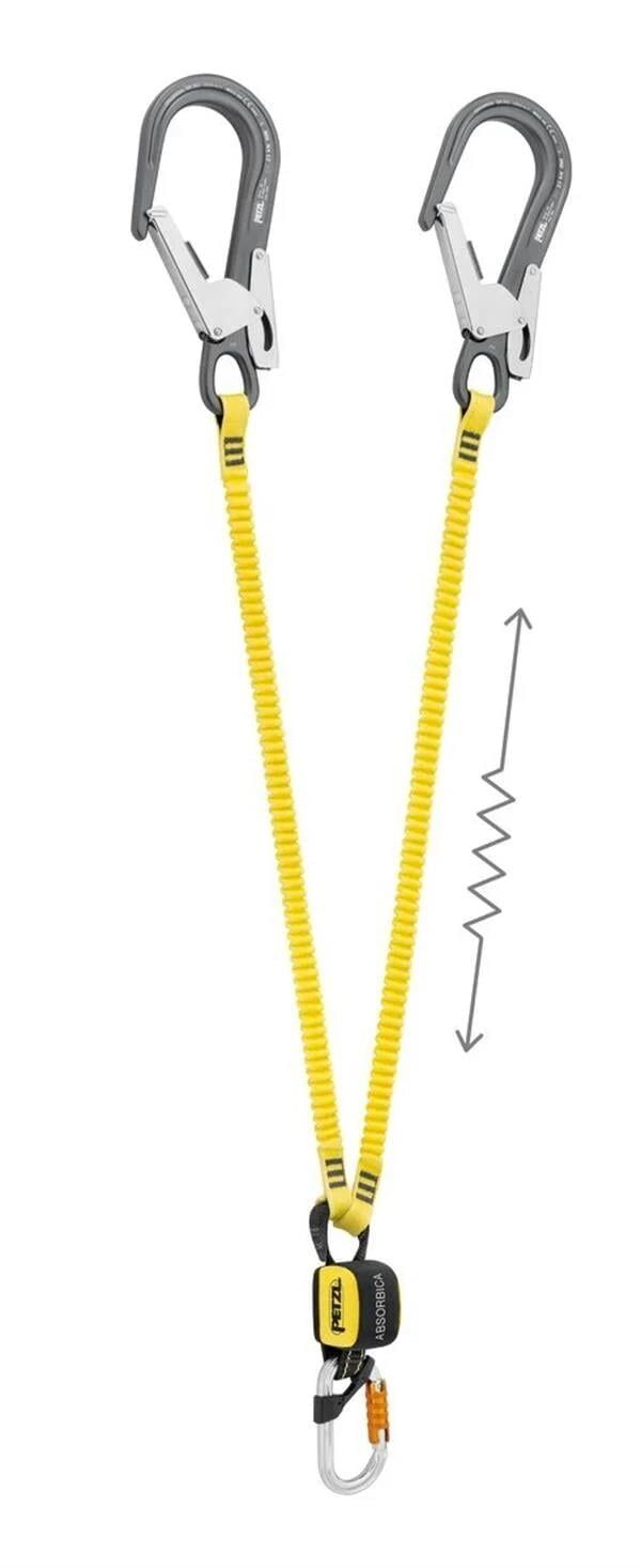 PETZL ABSORBICA-Y MGO Lanyard - Avrupa Versiyonu L012CB00 150cm