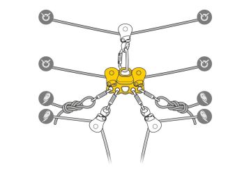 PETZL REEVE Kurtarma Makarası  P005AA00
