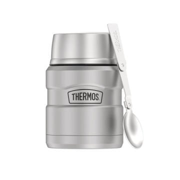 Thermos SK 3000 Stainless King Çelik Yemek Termosu 470ml. Matte Stainless Steel 101311