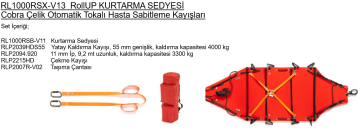 KOHLBRAT & BUNZ (K&B) RL1000 RollUP Konik Kurtarma Sedyesi RL1000RSX-V13